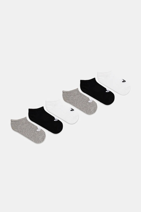 Шкарпетки adidas Originals 6-pack колір білий фото 2
