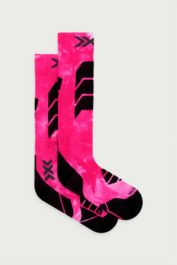 Гірськолижні шкарпетки X-socks SKI EXPERT WILD колір рожевий