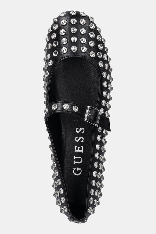 Балетки Guess KALIDAL колір чорний фото 4