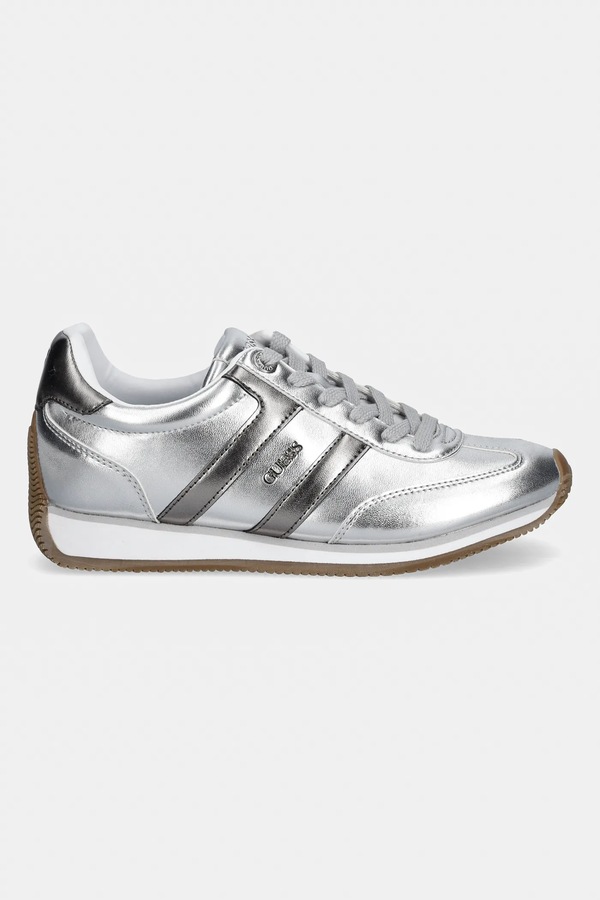 Кроссовки Guess SAPHIA цвет серебряный
