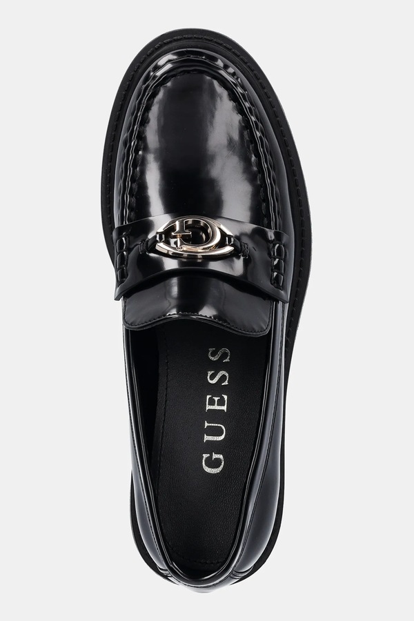 Мокасини Guess YANIKA колір чорний фото 4