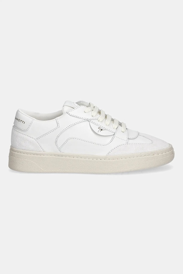 Шкіряні кросівки Giuseppe Zanotti GZ/94 колір білий