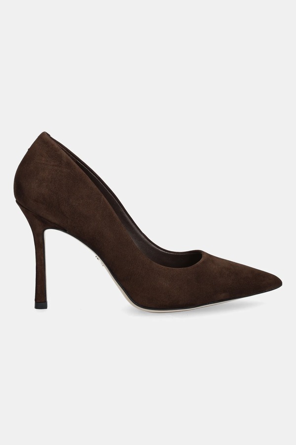 Туфли из нубука Aldo STESSY3.0 цвет коричневый