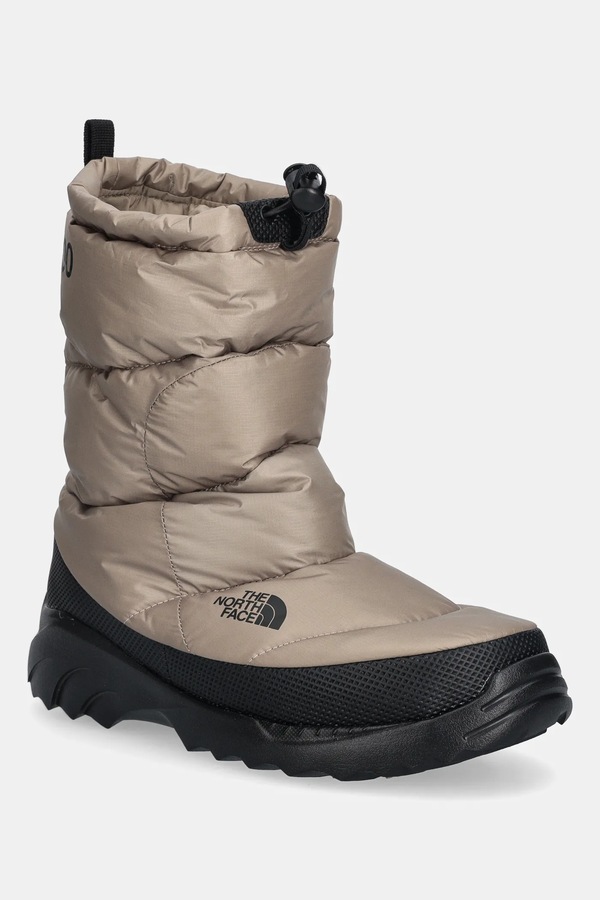 Зимові чоботи The North Face Nuptse колір зелений