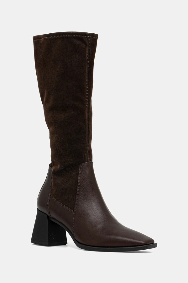 Кожаные сапоги Vagabond Shoemakers HEDDA цвет коричневый