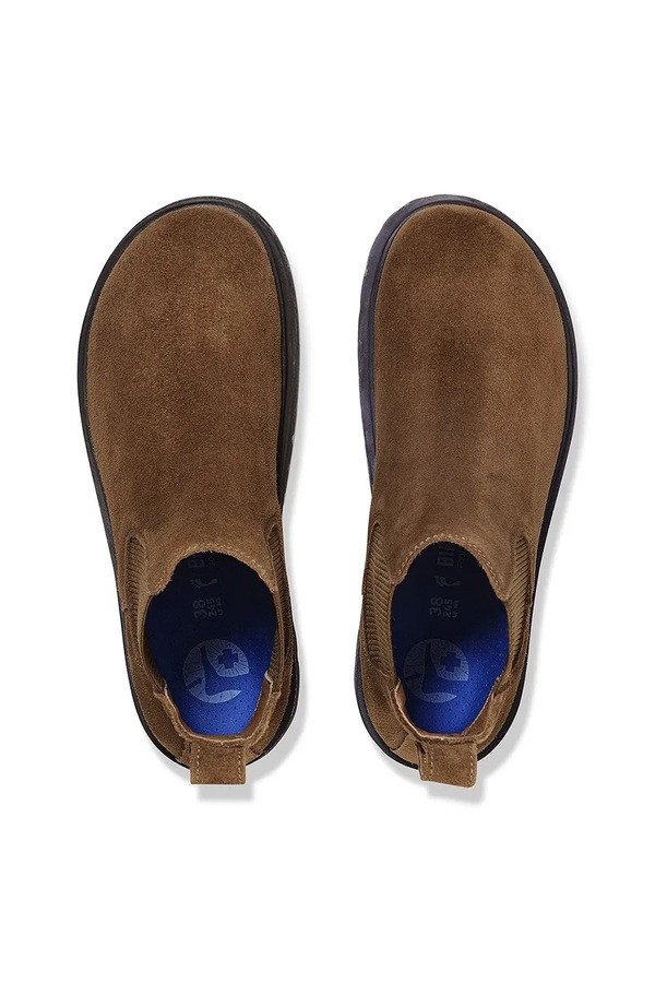 Замшеві черевики Birkenstock Highwood Slip On Mid W колір коричневий фото 4