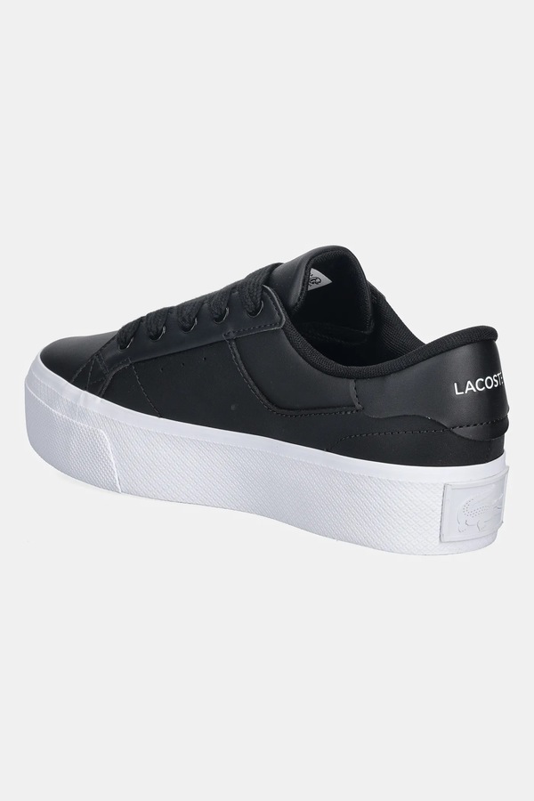 Кросівки Lacoste Ziane Platform Sneakers колір чорний фото 3