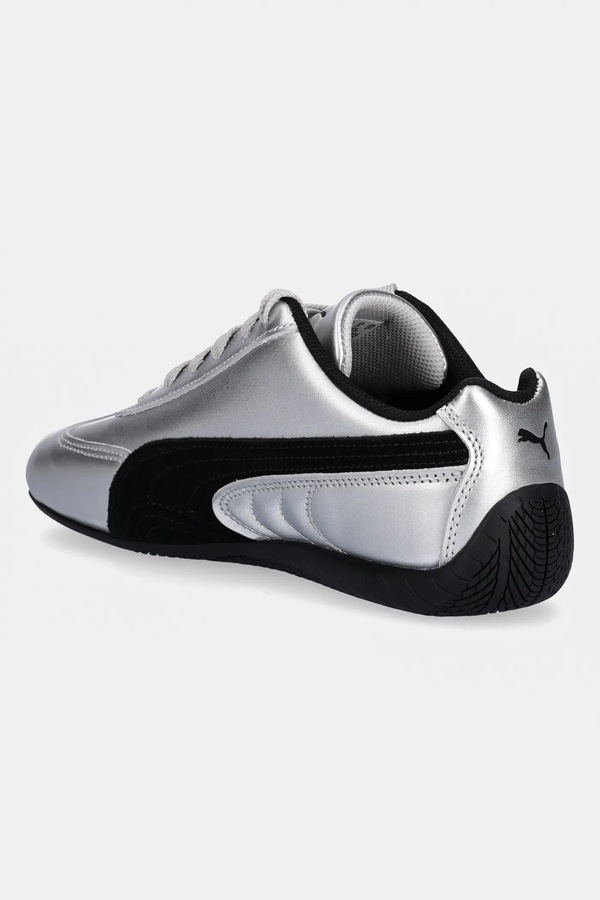 Кожаные кроссовки Puma Speedcat цвет серый фото 2
