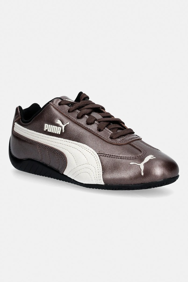 Шкіряні кросівки Puma Speedcat колір сірий