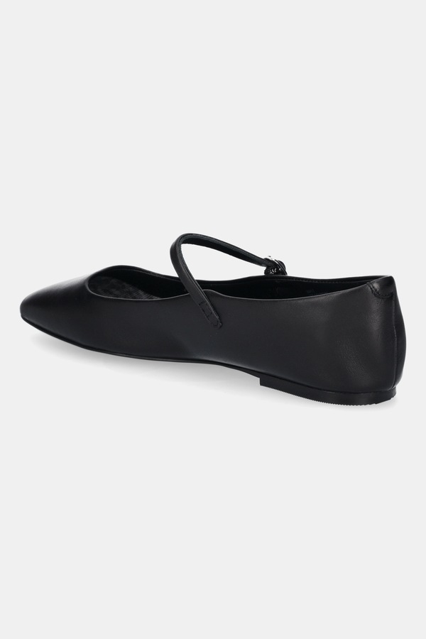 Шкіряні балетки Steve Madden Maple колір чорний фото 3