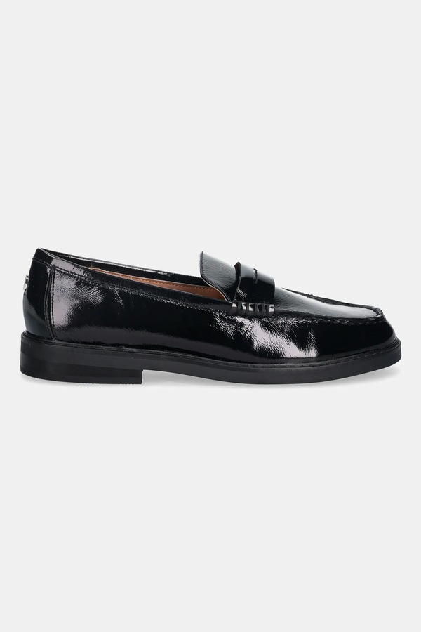 Шкіряні мокасини Steve Madden Adison колір чорний
