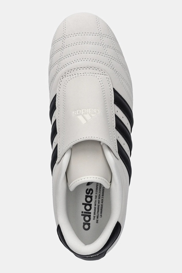 Шкіряні кросівки adidas Originals Taekwondo колір бежевий фото 4