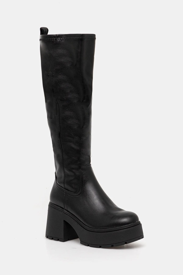 Чоботи Buffalo Mila Hi Boot колір чорний