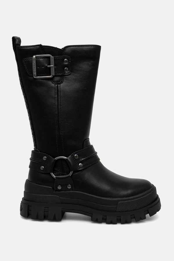 Ботинки Buffalo Aspha Biker Boot Hi цвет черный