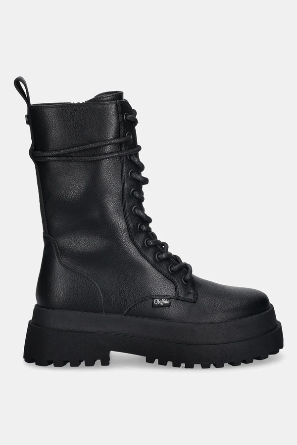 Черевики Buffalo Pluto Lace Up Mid колір чорний фото 2