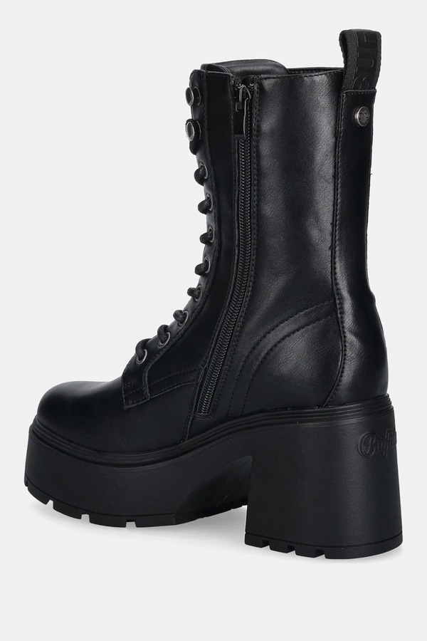 Черевики Buffalo Mila Lace Up Mid колір чорний фото 2