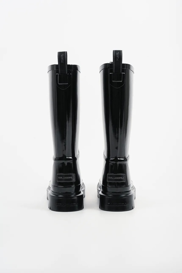 Резиновые сапоги Karl Lagerfeld K/TORRENT цвет черный фото 2
