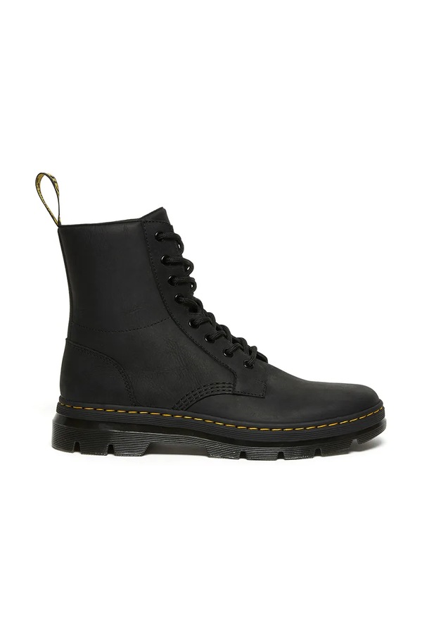 Шкіряні черевики Dr. Martens Combs колір чорний