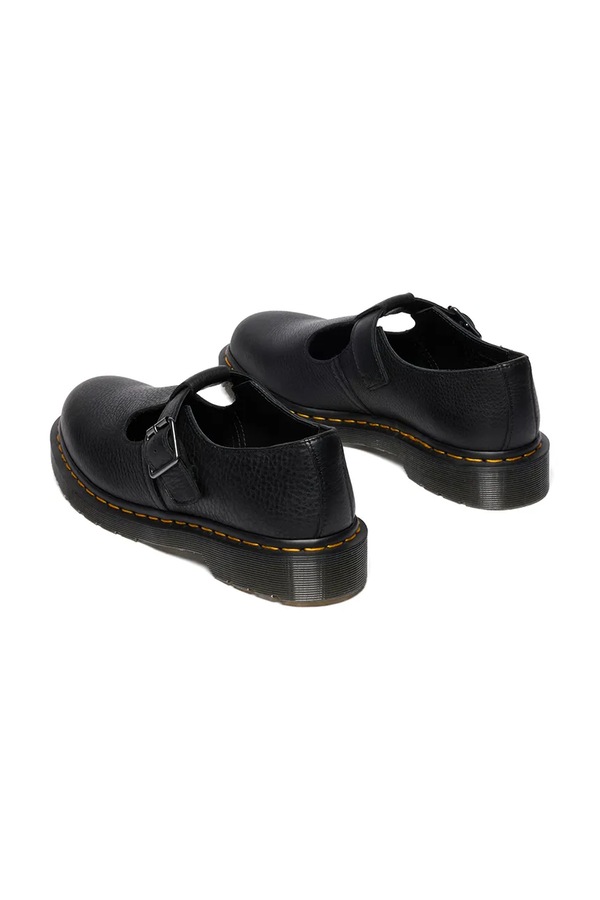 Шкіряні туфлі Dr. Martens Polley колір чорний фото 2
