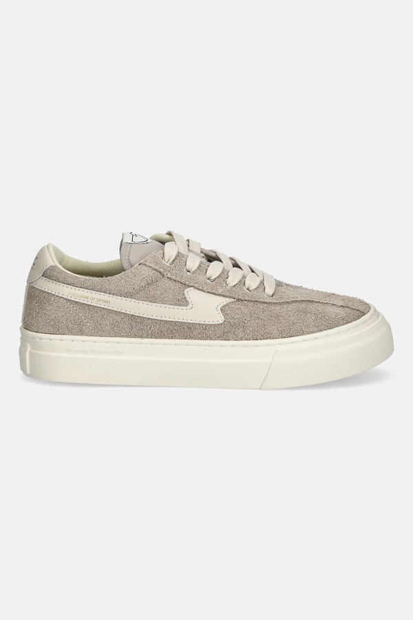 Кеди Stepney Workers Club DELLOW S-STRIKE CUP RAW SUEDE колір бежевий
