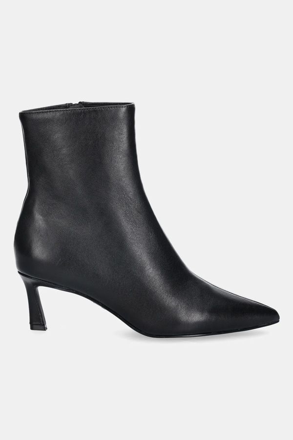 Шкіряні черевики Steve Madden Lulah колір чорний