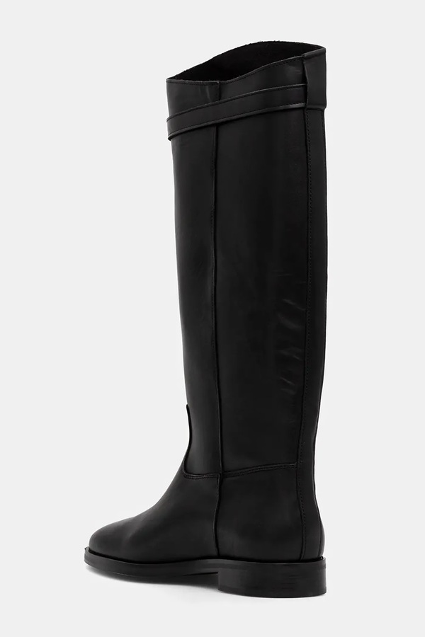Кожаные сапоги Steve Madden Novi цвет черный фото 2