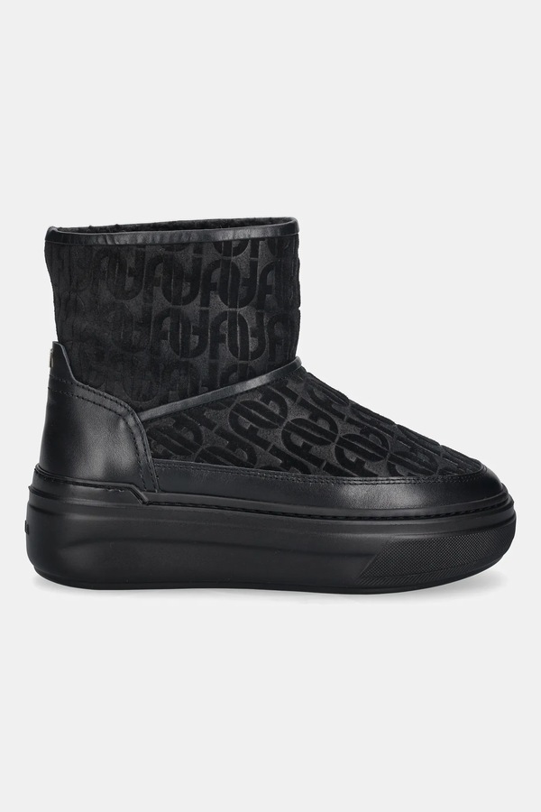 Замшевые сапоги Furla Nuage Snow Boot цвет черный