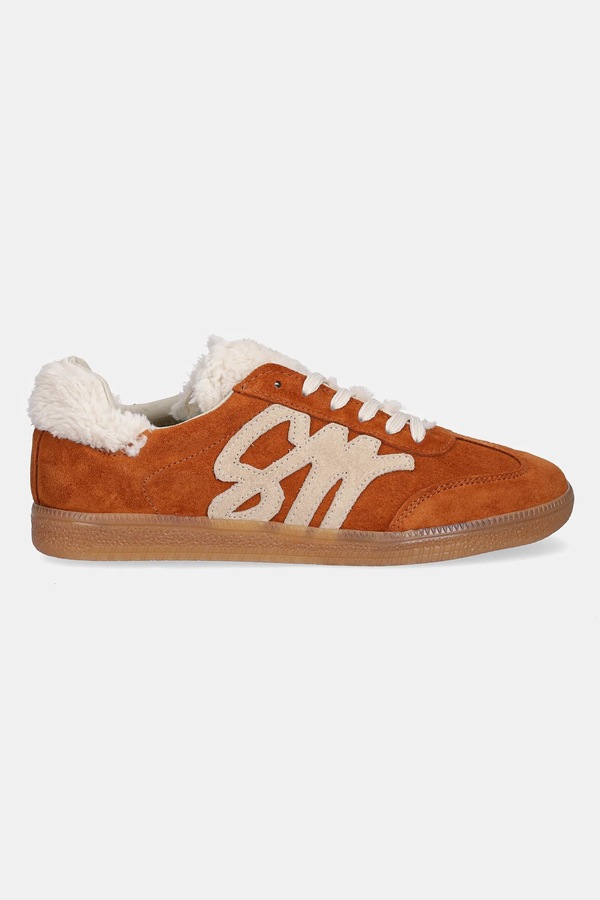 Замшеві кросівки Steve Madden ELORA колір коричневий