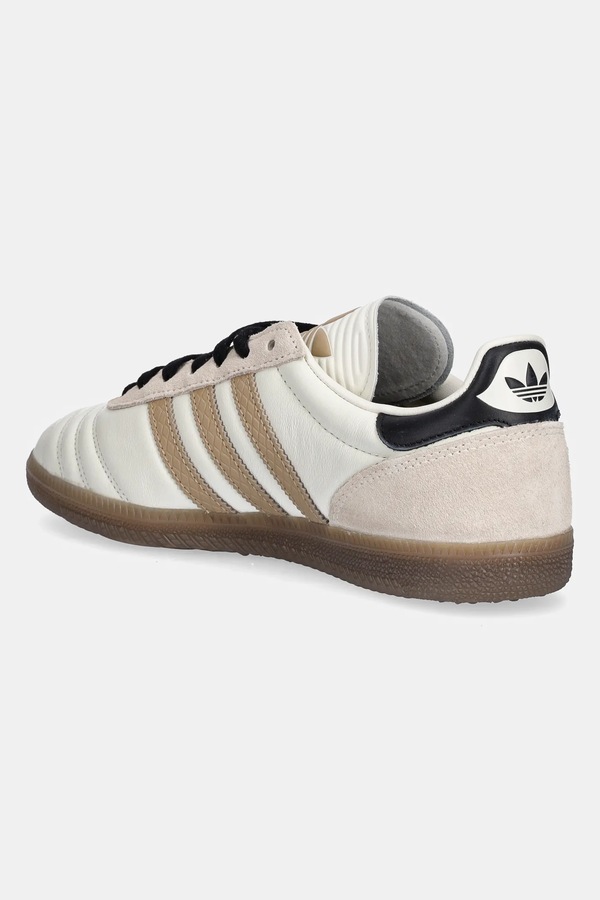 Кроссовки adidas Originals Samba Jp цвет бежевый фото 2