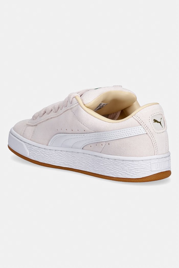 Замшеві кросівки Puma Suede XL колір рожевий фото 3