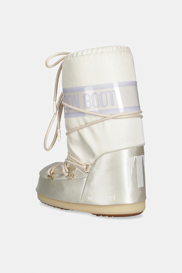Дитячі чоботи Moon Boot MB ICON PEARLY колір бежевий фото 2
