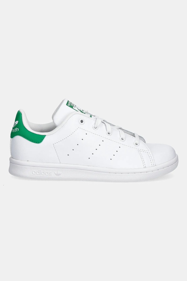 Детские кожаные кроссовки adidas Originals STAN SMITH цвет белый
