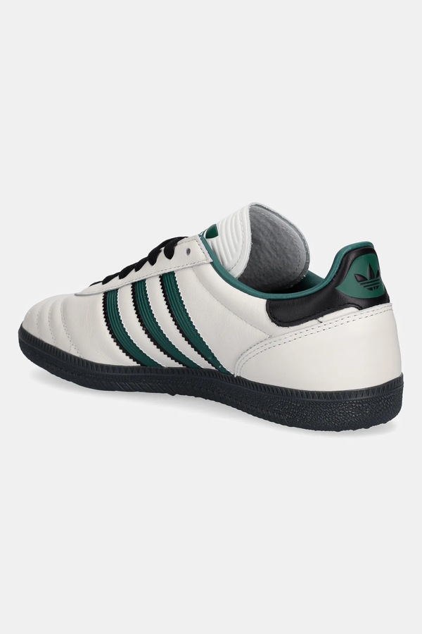 Шкіряні кросівки adidas Originals SAMBA колір бежевий фото 2