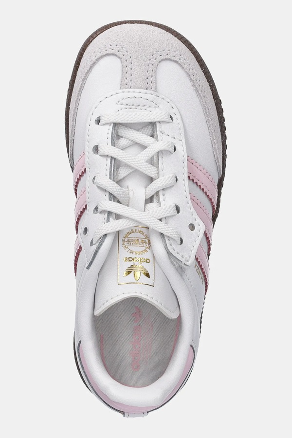 Дитячі кросівки adidas Originals SAMBA OG колір білий фото 4