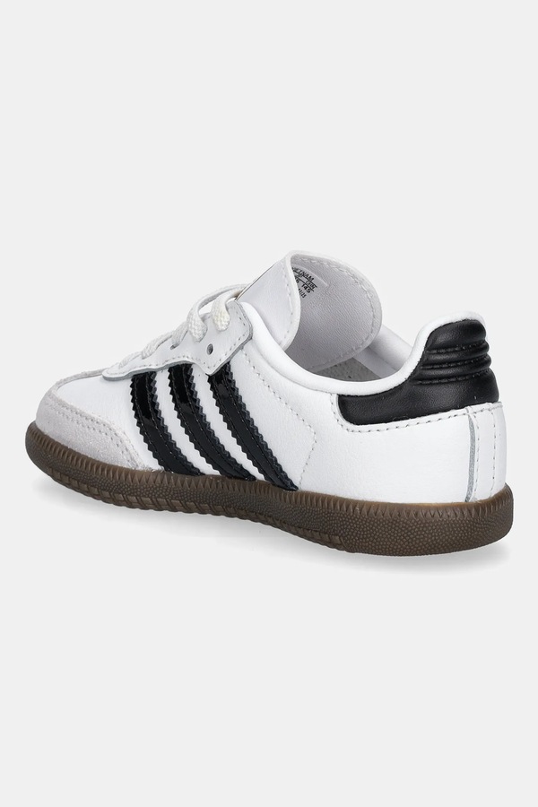 Дитячі кросівки adidas Originals SAMBA OG колір білий фото 3