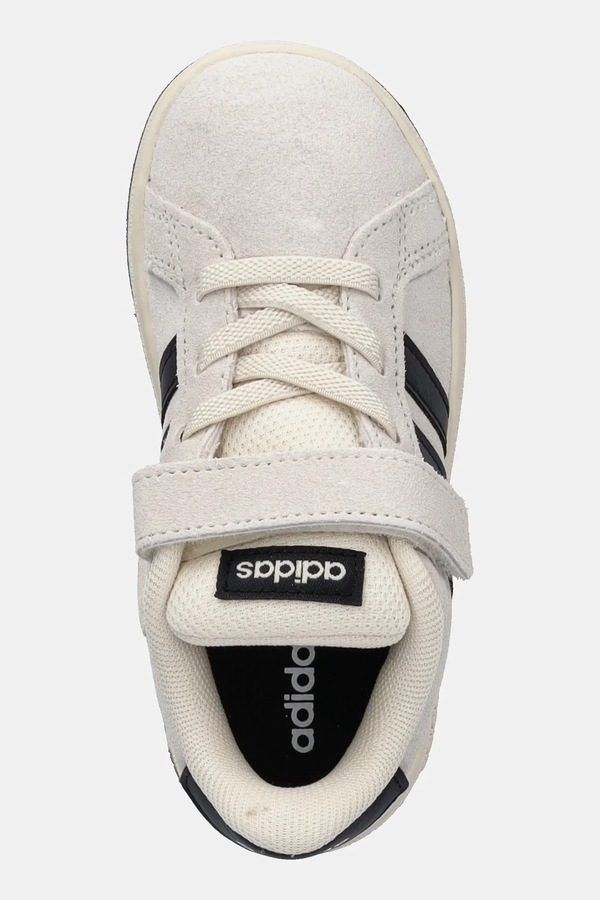 Дитячі кросівки adidas GRAND COURT 00s колір бежевий фото 4