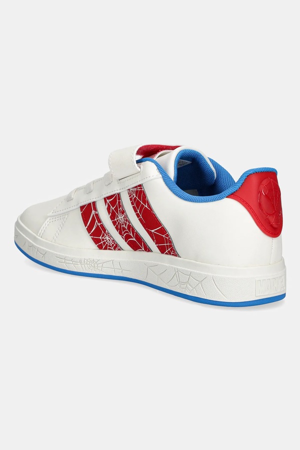 Дитячі кросівки adidas GRAND COURT Spider-man колір бежевий фото 2
