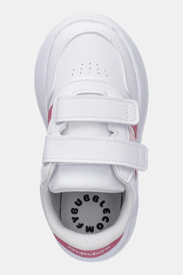 Дитячі кросівки adidas BREAKNET 3.0 колір білий фото 4