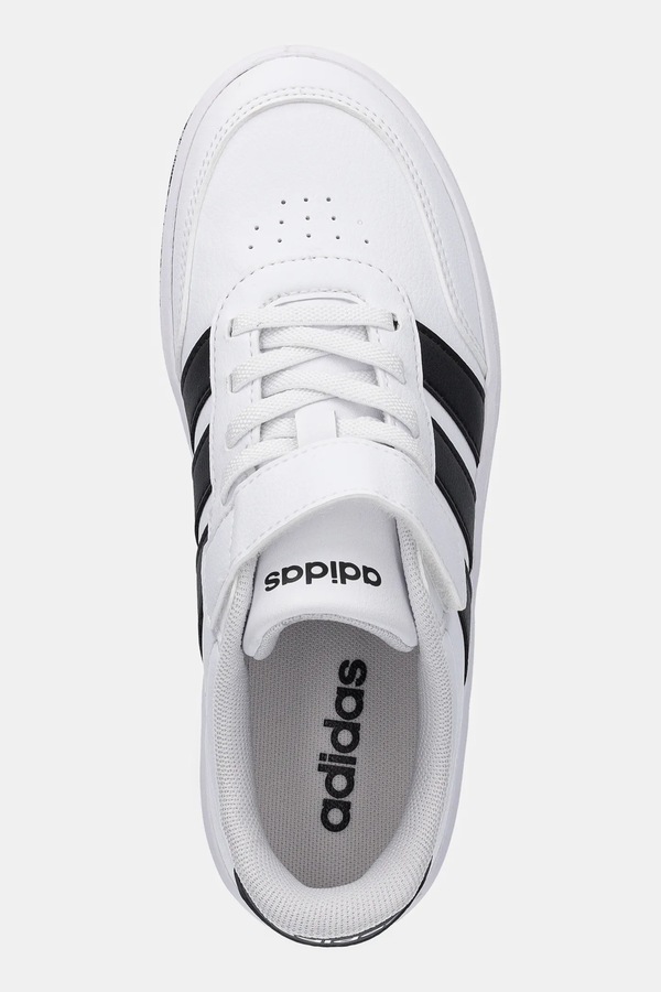 Дитячі кросівки adidas BREAKNET 3.0 колір білий фото 4