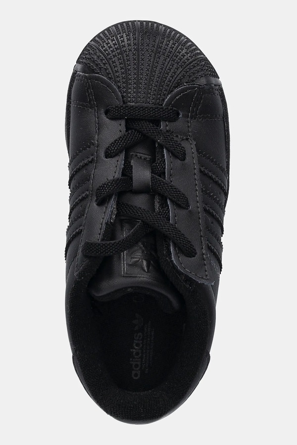 Дитячі кросівки adidas Originals SUPERSTAR II колір чорний фото 4