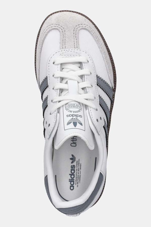 Дитячі кросівки adidas Originals SAMBA OG колір білий фото 4
