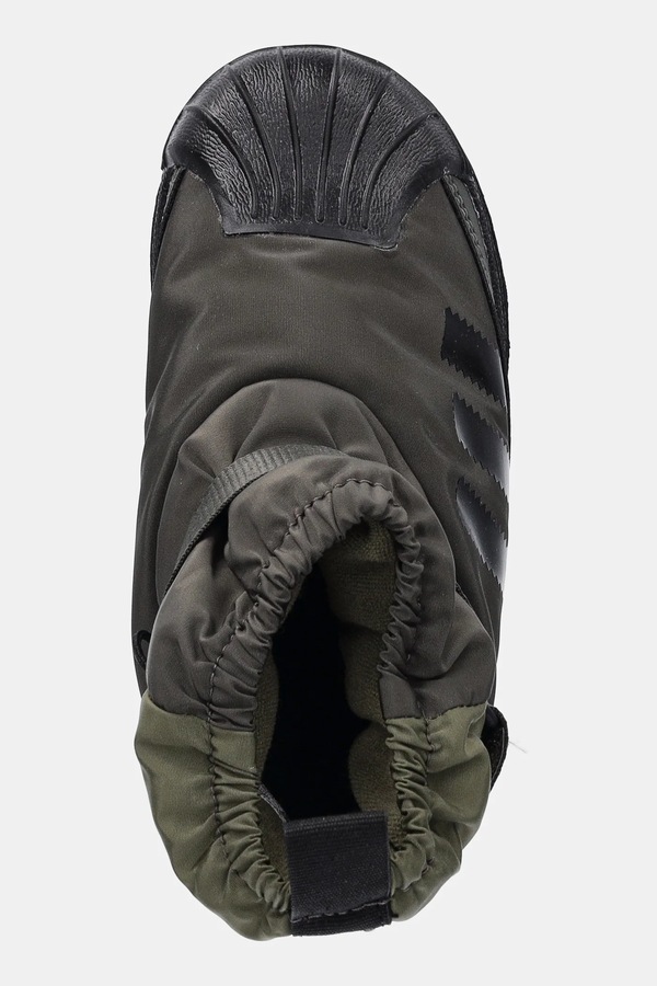 Дитячі чоботи adidas Originals SUPERSTAR 360 WTR BOOT колір зелений фото 4