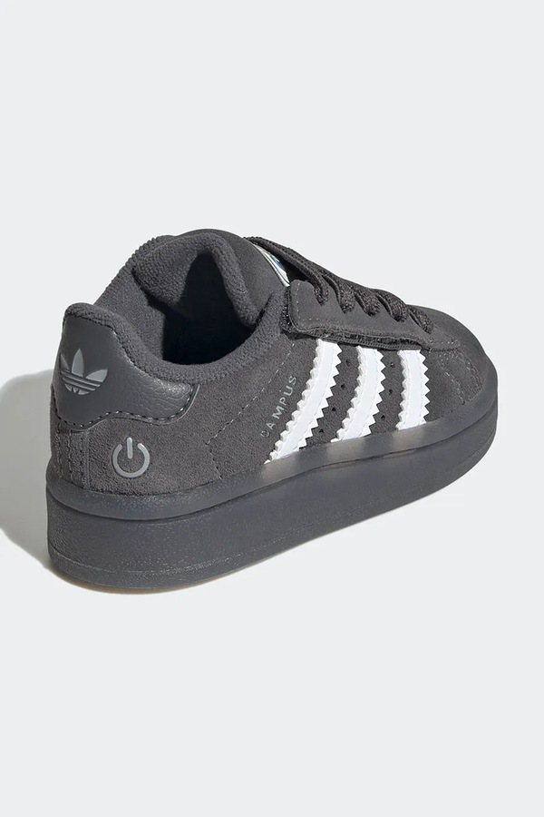Дитячі замшеві кросівки adidas Originals CAMPUS 00s LED LIGHTS колір сірий фото 2
