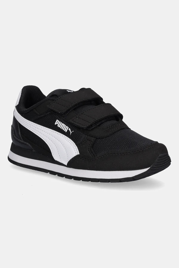 Дитячі кросівки Puma ST Runner v4 Mesh V PS колір чорний