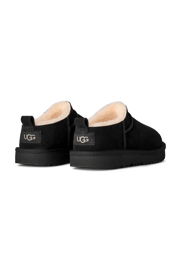 Дитячі чоботи UGG CLASSIC MICRO колір чорний фото 2