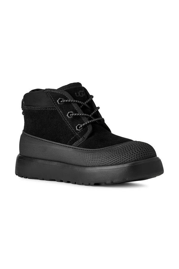 Снігові чоботи дитячі замшеві UGG NEUMEL WEATHER HYBRID колір чорний фото 2