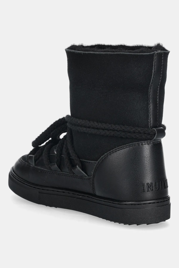 Детские кожаные сапоги Inuikii CLASSIC HIGH цвет черный фото 2