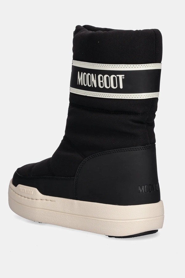 Дитячі зимові черевики Moon Boot MB JR PARK ZIP HIGH WP колір чорний фото 2