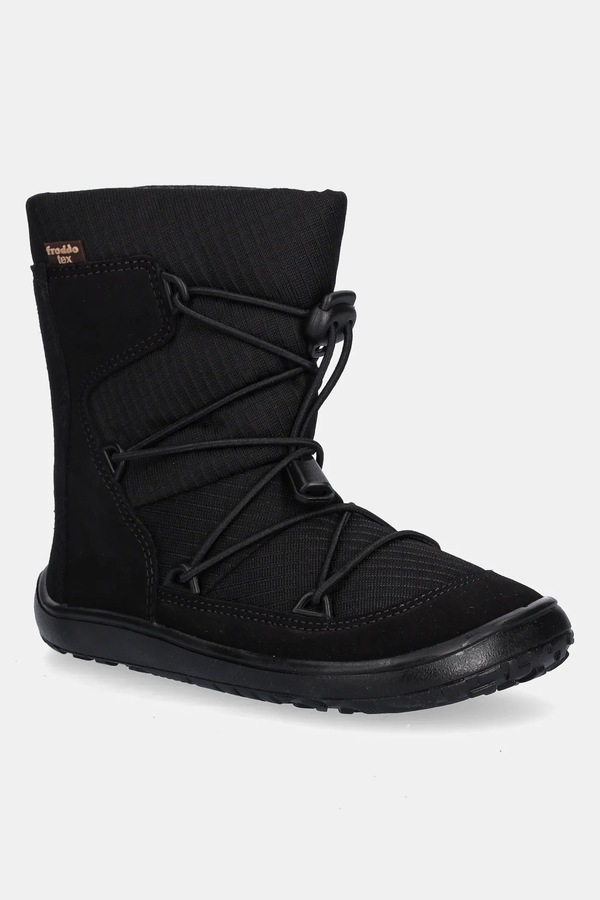 Дитячі зимові черевики Froddo BAREFOOT TEX TRACK WOOL колір чорний