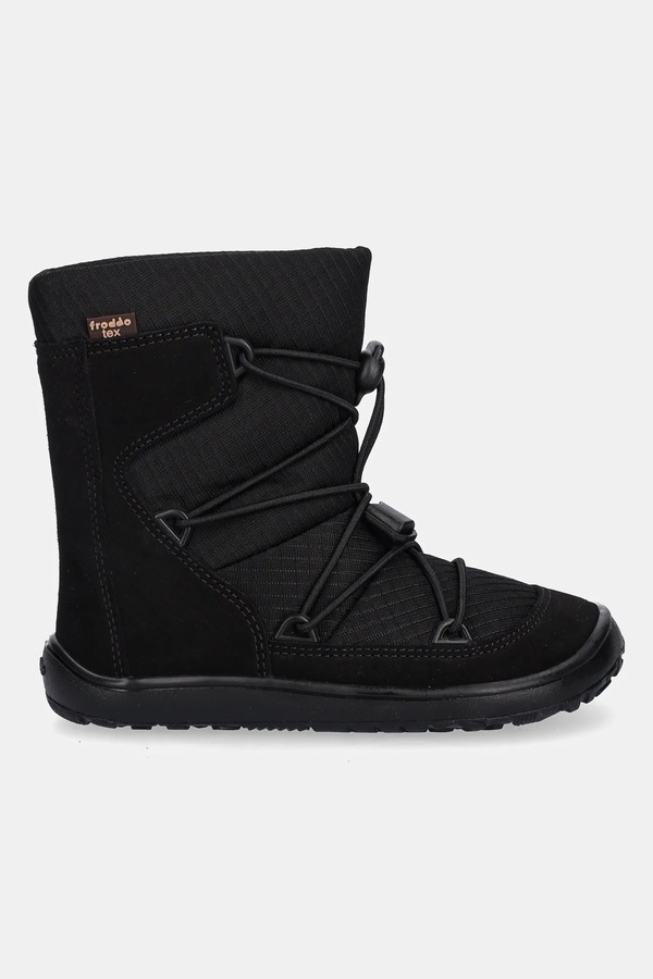 Детские зимние ботинки Froddo BAREFOOT TEX TRACK WOOL цвет черный